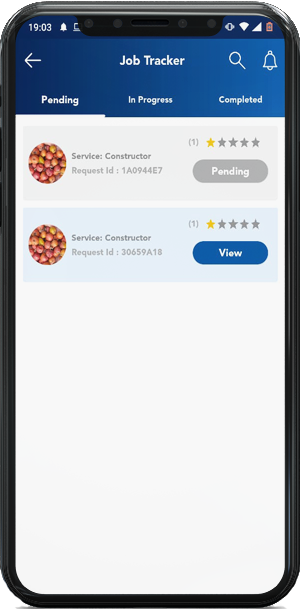 image of the iPhone app